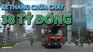 (VTC14)_Vietnam's Most Modern 38 Billion VND Fire Ladder Truck