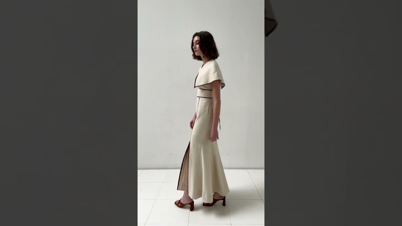 Classical Lady Dress(Ivory)