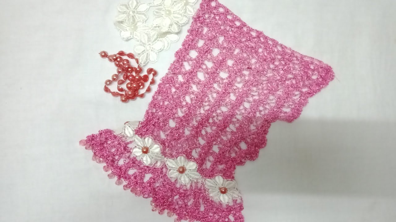 طريقة عمل أكمام كروشي الأكثر طلبا