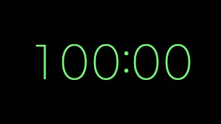 100 Minute Timer - Green