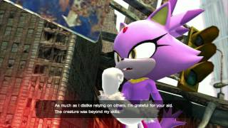 Sonic Generations (PS3) - Movie, Rescuing Blaze