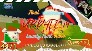 『Mink V4   Saber』Last update 19 Bounty Hunt | Blox Fruits | 9-10M Bounty