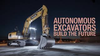 Autonomous Excavators Transform Construction Industry 2025