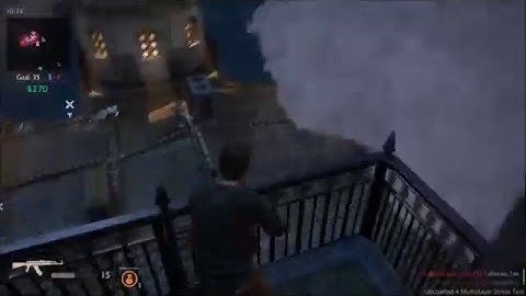 Uncharted 4 Multiplayer Stress Test Glitches - Secret Room On Rooftop