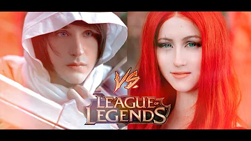 Katarina vs Zed Cosplay Video I Zedd Ignite Vocal Cover