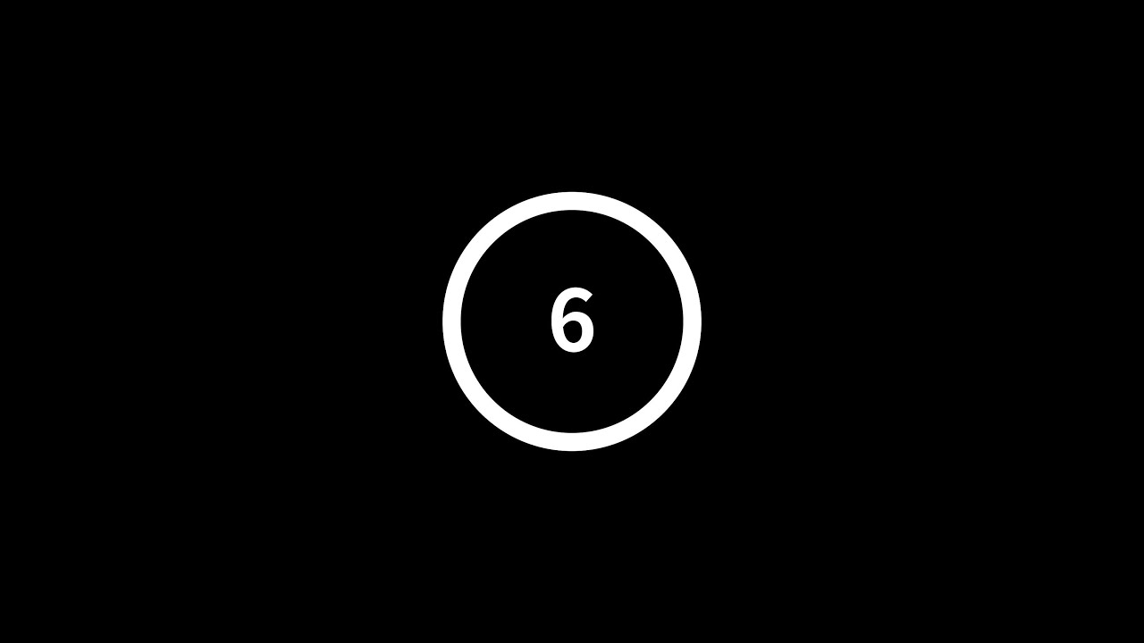 6 Seconds Circle Timer（Vertical）