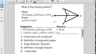 Geometry Congruent Tri Triangle Congruence Proofs Q67