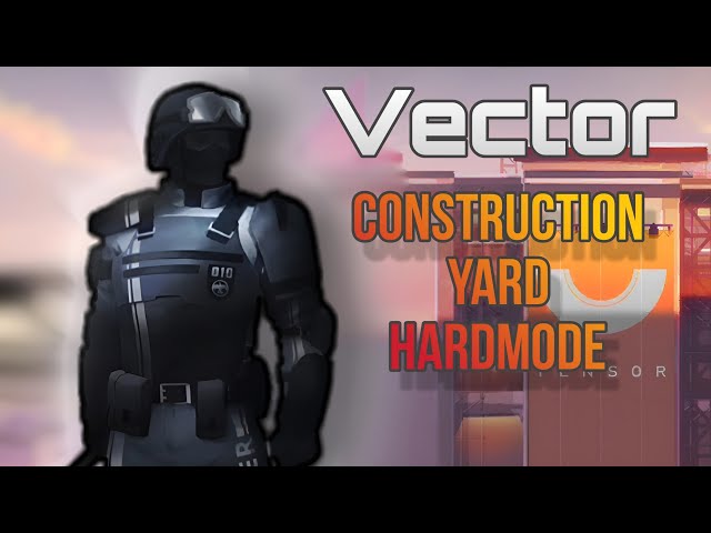 Construction Yard Hard Mode All Levels [No Gadgets] | Vector Remastered class=