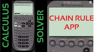 Chain Rule App on TI-89 | Every Step Calculus screenshot 5