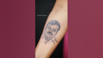 விஜயகாந்த் முகத்தை பச்சை குத்திய மனைவி #vijayakanth #premalathavijayakanth #trending #vijay #shorts