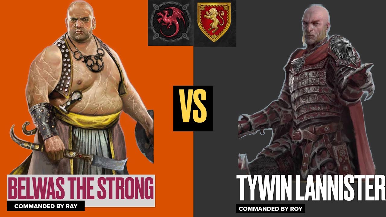 Batrep 13: Tywin Lannister (Lannister) vs Belwas the Strong (Targaryen) in a Dance with Dragons
