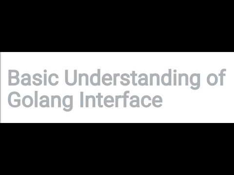 Interface in Golang