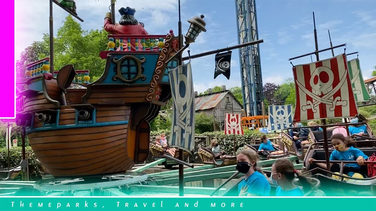 Peter Pan (Offride) Video Bellewaerde Ieper Juni 2021 | Berg- und Talbahn | MACK Rides