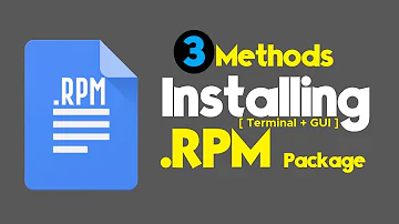 How to install RPM with RPM command?