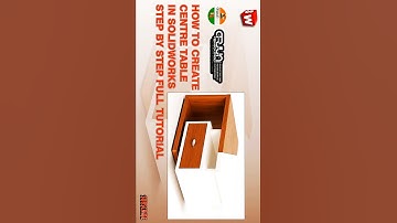 SolidWorks 2025: Wooden Center Table Design Tutorial (Step-by-Step)
