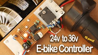 How to Make a 24v 36v #E-bike Controller. (Within 100 rupees)