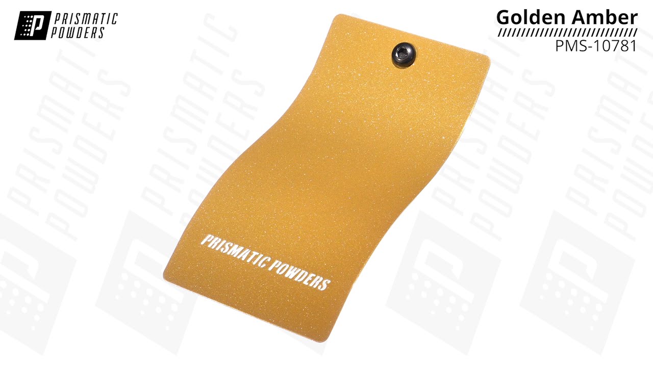 Super Durable Golden Amber (PMS-10781) - Powder Coating Product