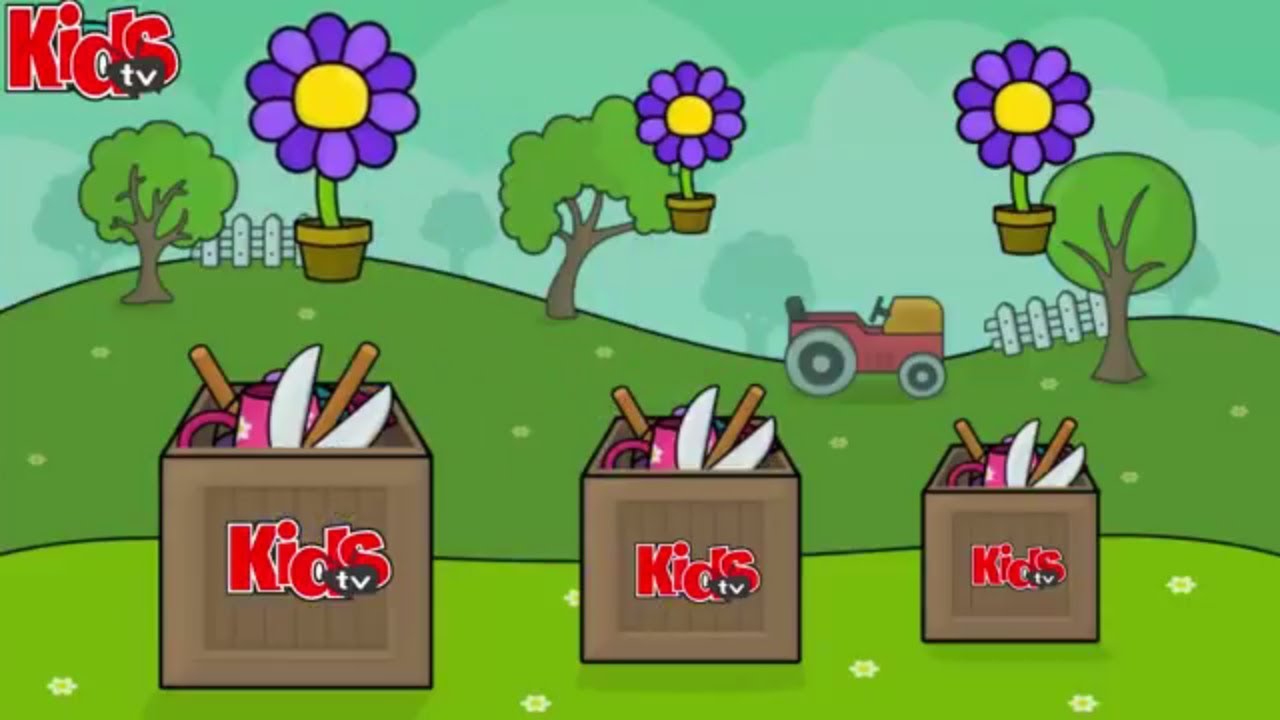 Learn Colors For Children Kids Toddlers | Learn Colors and Shapes with farm tools