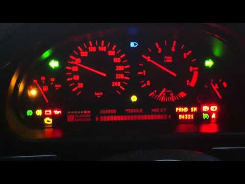 BMW E39 520i Сервисное меню