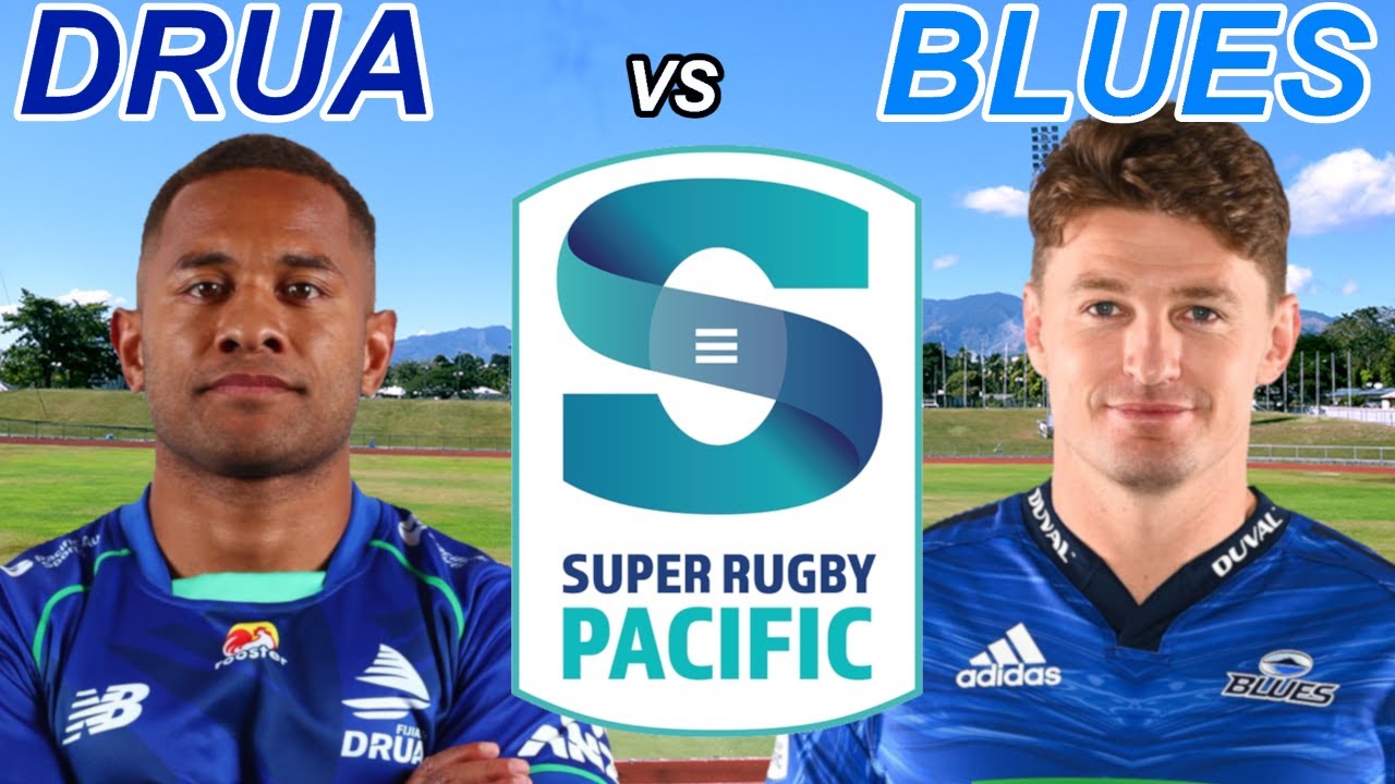 FIJIAN DRUA vs BLUES Super Rugby Pacific 2023 Live Commentary