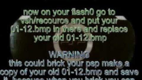 how to make & instal 30 highres backgrounds behind xmb wave at theme color on psp fat or slim part 2