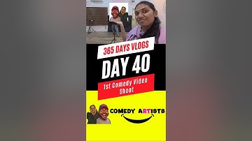 1st Comedy Video Shoot | 365 Days Vlogging Challenge Day 40 | Tejas Nimbalkar Vlogss
