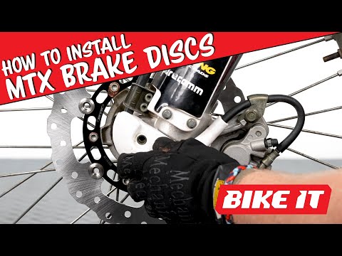 How to install an MTX Floating Brake Disc on your motorcycle