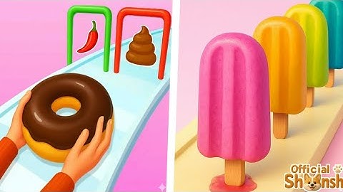 Bakery Stack VS Popsicle Stack - All Levels Satisfying Walkthrough Gameplay 