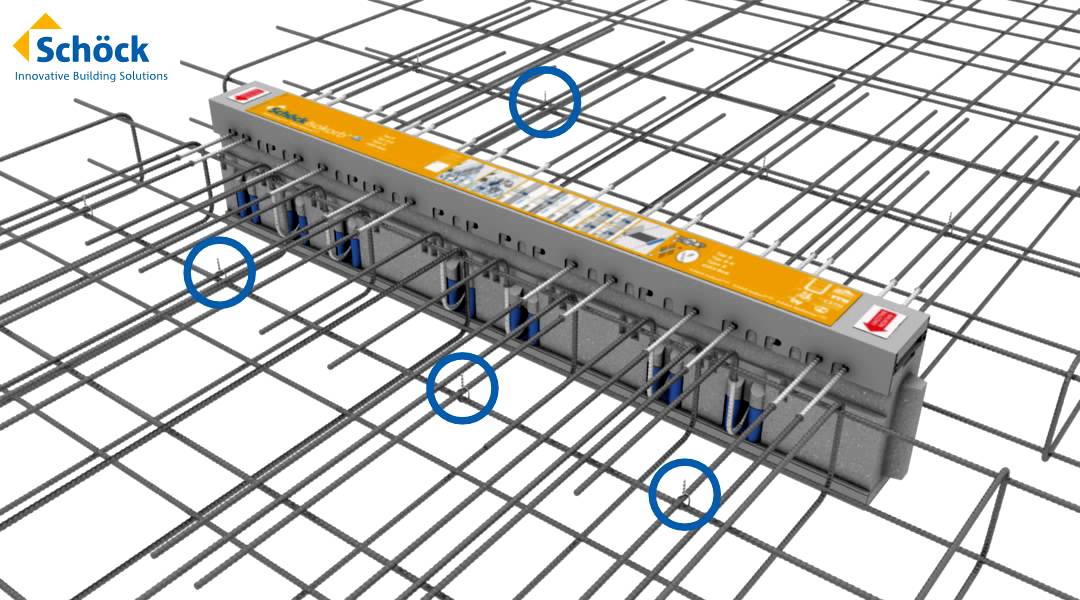 Balkon Detail Isokorb