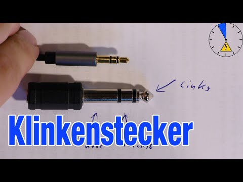 Video: Wie funktioniert ein Klinkenstecker?