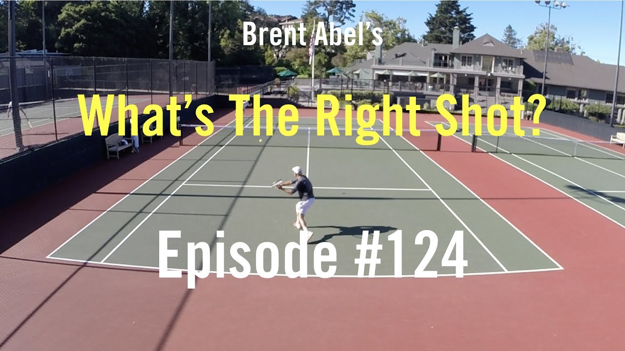 Tennis Drills "What's The Right Shot?" 124 YouTube