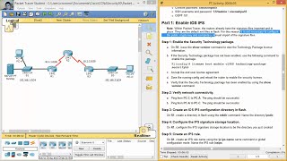 5.4.1.2 Packet Tracer - Configure IOS Intrusion Prevention System (IPS) Using CLI