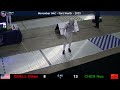 A1 -Y-14 Men's Foil - T4 - (Doell v Chen) - November NAC - Fort Worth, TX - 2025