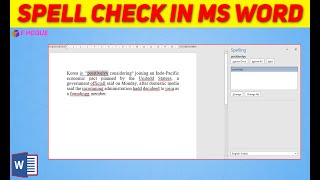 Shortcut key to spell check in MS word | F HOQUE | screenshot 4