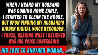 I Cleaned For My Husband 🧹... Then I Found A Hidden Tape With His Mistress