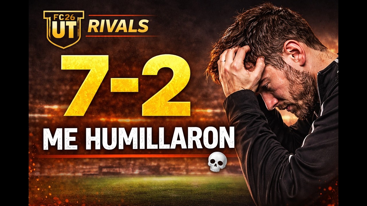 🎮 FC26 | RIVALS (ULTIMATE TEAM) – HUMILLACIÓN 7-2 💀 | DIV 7 NO PERDONA 😭