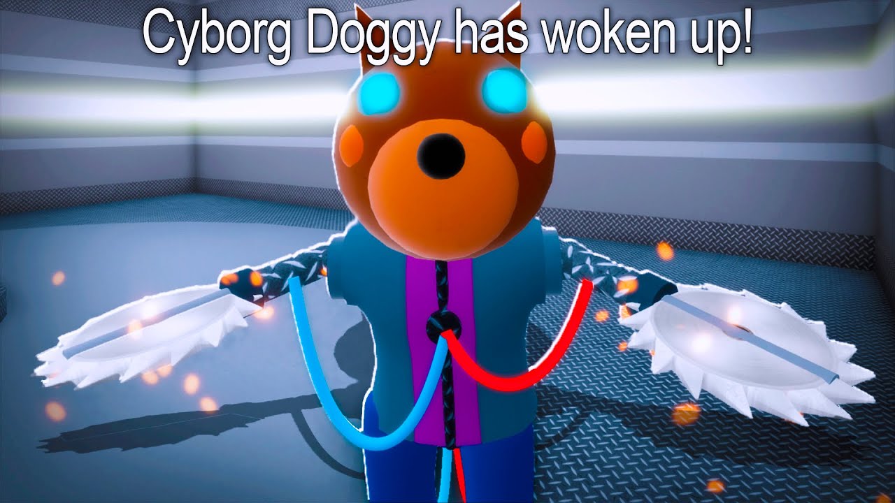 I Play As Cyborg Doggy Roblox Piggy Customs Youtube - robuxdogry