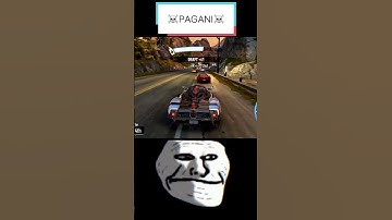 PAGANI X Takedown #nfs #gaming #shorts
