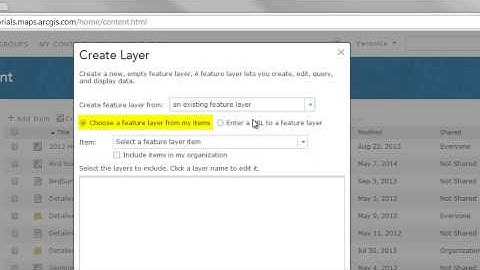 【ArcGIS Online 發布託管的網頁圖層】20.Create new empty hosted feature layers - 建立新的空白託管圖徵圖層