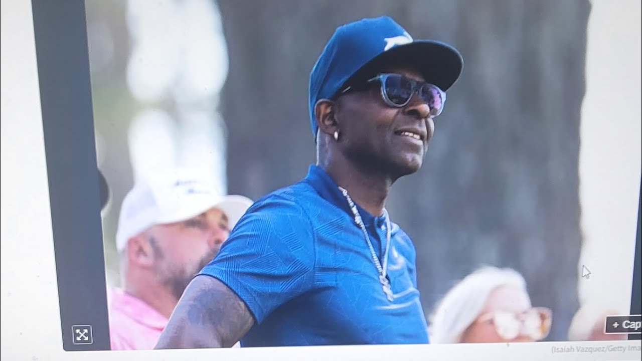 Jerry Rice confronts reporter at celebrity golf tournament - YouTube