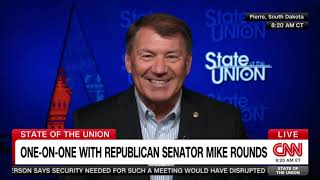 Senator Rounds Discusses China and Government Funding with Dana Bash on CNN's State of the Union