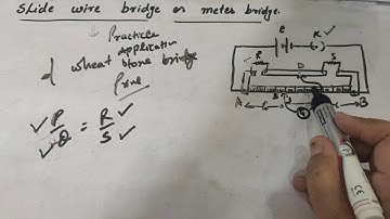 Slide wire bridge