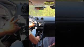 What conditions are required for drifting downhill and around a corner on a muddy road? #funny
