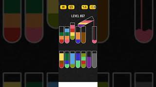water sort puzzle - level 657