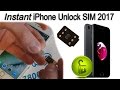 NEW Instant iPhone Unlock SIM for ALL iPhones Latest iOS 2017