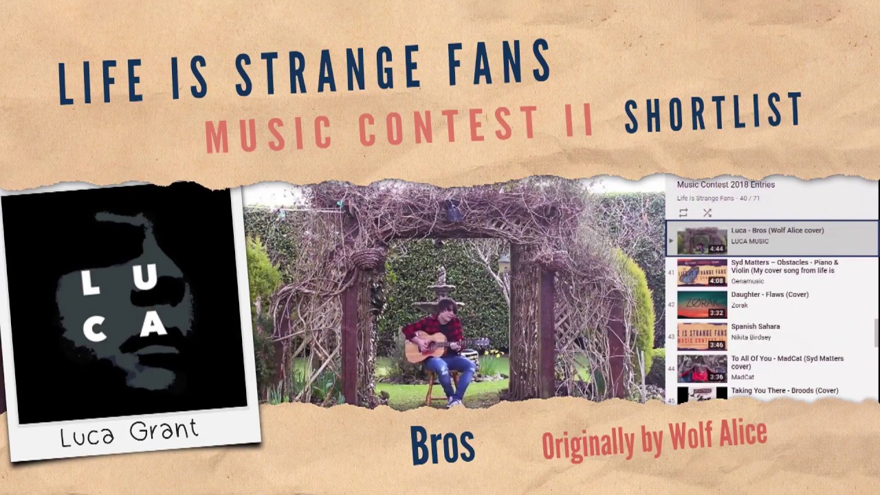 Life Is Strange Fans Music Contest II Shortlist Video