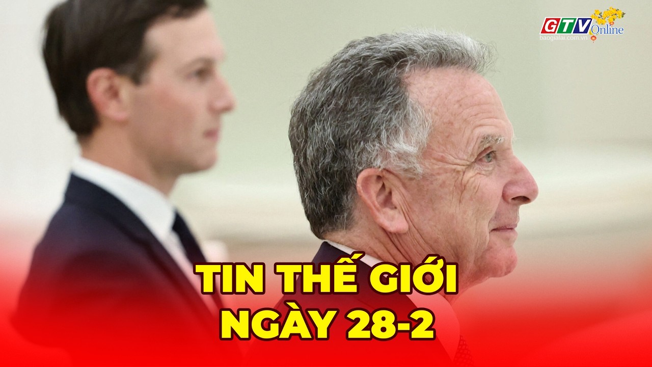 Tin thế giới ngày 28-2: Tổng thống Ukraine nhận định thời điểm có thể kết thúc cuộc chiến với Nga