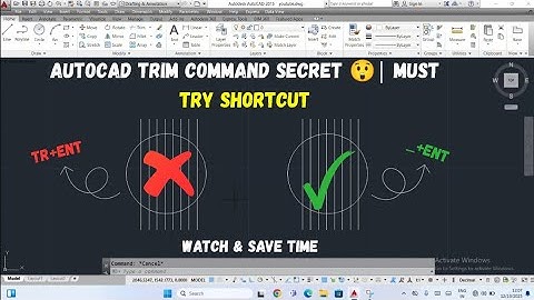 How to Trim in AutoCAD |  Auto CAD Trim command Explained | Auto CAD 2025