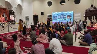 Aaja aaja re Bhavani teri yaad aayi. Jagran at Radha Raman Vedic Temple Placentia California USA