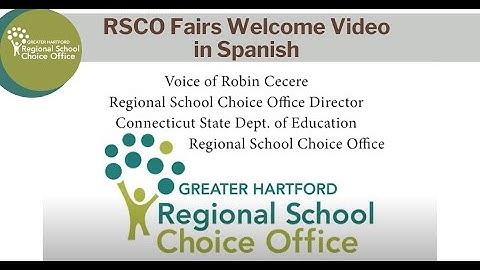 RSCO Virtual Fair Welcome - Spanish